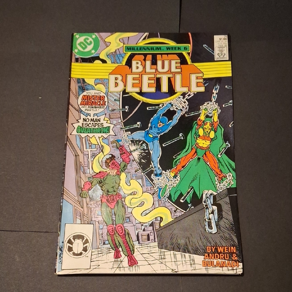 Blue Beetle Comic Book